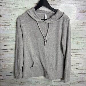 Z Supply Light Gray Women's Cowl hoodie sweater size small